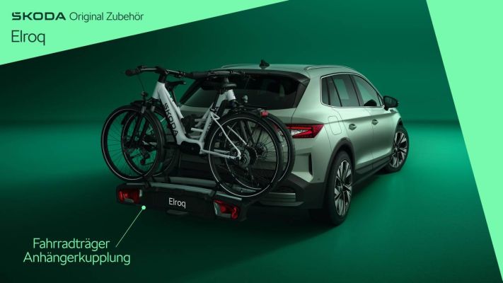 Fahrradträger für die Anhängerkupplung